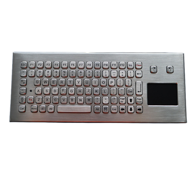 83 phím Nhỏ gọn Waterproof Touchpad Bàn phím / Sealed Stainless Steel Bàn phím Công nghiệp